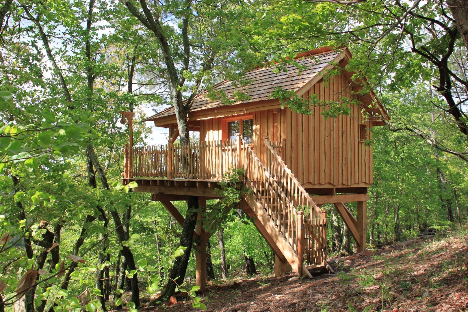 mazerolle gite gironde cabane perchee