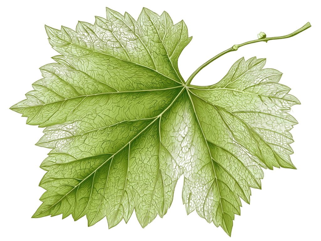 vecteur feuille de vignes